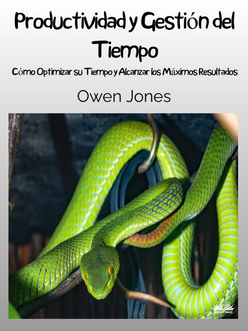 Title details for Productividad Y Gestión Del Tiempo by Owen Jones - Available